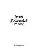 Cover of: Písmo by Dana Podracká