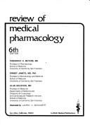 Cover of: Review of medical pharmacology by Frederick H. Meyers