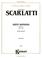 Cover of: Scarlatti / Sixty Sonatas, Volume I (Advanced Piano S" (Kalmus Edition)