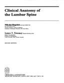 Cover of: Clinical anatomy of the lumbar spine