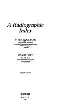 Cover of: radiographic index