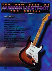 Cover of: The New Best of Gordon Lightfoot for Guitar (Easy Tab Deluxe)