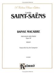 Cover of: Danse Macabre, Op. 40: Kalmus Edition