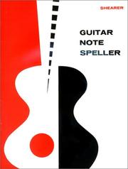 Cover of: Guitar Note Speller by Aaron Shearer