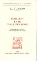Cover of: Berkeley et le voile des mots