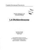 1,4-Dichlorobenzene by Canada. Environment Canada