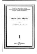 Cover of: Lettere dalla Merica: raccolte, ordinate e con indici