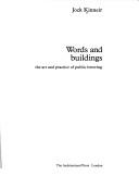 Cover of: Words and buildings by Jock Kinneir, Jock Kinneir