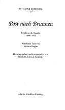 Cover of: Post nach Brunnen: Briefe an die Familie 1908-1922