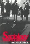 Cover of: Sociology by Jonathan H. Turner