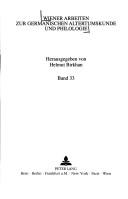 Cover of: Die Juden in ihrer mittelalterlichen Umwelt: Protokolle einer Ring-Vorlesung gehalten im Sommersemester 1989 an der Universität Wien