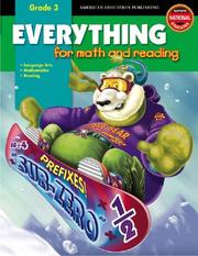 Cover of: Everything for Math and Reading, Grade 3 (Everything for Early Learning)