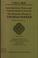 Cover of: Introductions, notes, and commentaries to texts in The dramatic works of Thomas Dekker, edited by Fredson Bowers