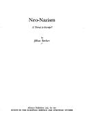 Cover of: Neo-Nazism: a threat to Europe?