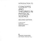 Cover of: Introduction to concepts and theories in physical science by Gerald Holton