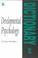 Cover of: Dictionary of developmental psychology