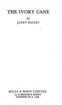 Cover of: The ivory cane by Janet Dailey