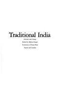 Cover of: Traditional India by edited by Milton Singer.