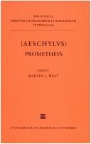 Cover of: <Aeschyli> Prometheus