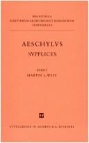 Cover of: Aeschyli Supplices