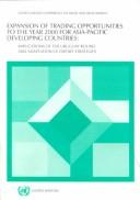 Cover of: Expansion of trading opportunities to the year 2000 for Asia- Pacif[ic] developing countries: implications of the Uruguay Round and adaptation of export strategies : papers of a workshop held in Subic Bay, Philippines, 15-17 November 1995