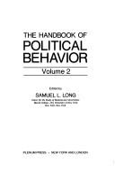 Cover of: The Handbook of political behavior by edited by Samuel L. Long. Vol.2.