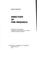 Cover of: Directory of fire research. by National Research Council (U.S.). Committee on Fire Research., National Research Council (U.S.). Committee on Fire Research.