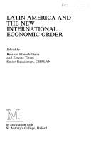 Cover of: Latin America and the new international economic order