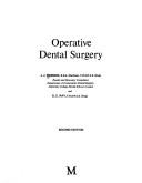 Cover of: Operative dental surgery | J. J. Messing