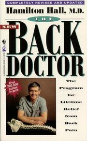 Cover of: The New Back Doctor (The Program for Lifetime Relief from Back Pain, Completely Revised and Updated)