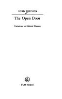 Cover of: The open door by Gerd Theissen