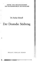 Cover of: Der Deutsche Städtetag