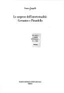 Cover of: Le sorprese dell'intertestualità: Cervantes e Pirandello