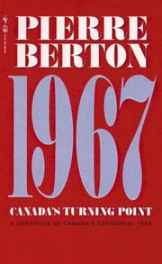 Cover of: 1967 : Canada's Turning Point