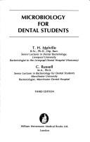 Cover of: Microbiology for dental students.