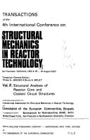 Cover of: Structural mechanics in reactor technology.