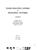 Cover of: Water pollution control in developing countries: proceedings of the International Conference held at Bangkok, Thailand, Feb. 21-25, 1978