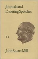 Cover of: Journals and debating speeches
