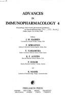 Cover of: Advances in Immunopharmacology 4 | J. W. Hadden