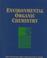 Cover of: Environmental organic chemistry