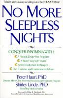 Cover of: No more sleepless nights by Peter Hauri