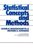 Cover of: Statistical concepts and methods