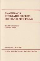 Cover of: Analogue MOS integrated circuits for signal processing