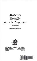 Cover of: Molière's Tartuffe, or, The imposter by Molière