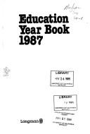 Cover of: Education year book.