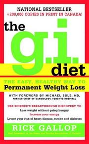 Cover of: The G.I. Diet: The Easy, Healthy Way to Permanent Weight Loss