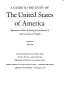 A guide to the study of the United States of America by Library of Congress General Reference and Bibliography Division