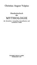 Cover of: Handwörterbuch der Mythologie der deutschen, verwandten, benachbarten und nordischen Völker