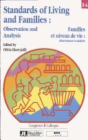 Cover of Standards of living and families