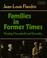 Cover of: Families in Former Times (Themes in the Social Sciences)